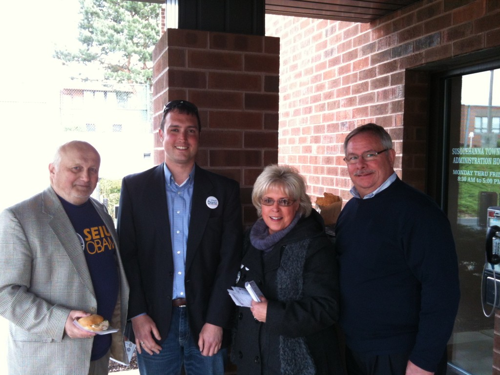 Jake Long, Chris Dietz, Diane Bowman, and Mike Schubert